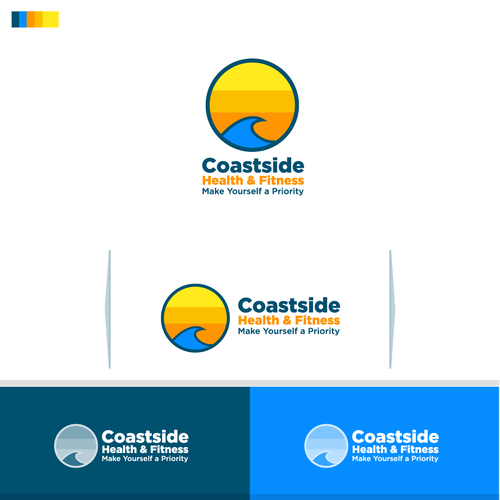 Coastal logo with the title 'Coastside Health & Fitness'