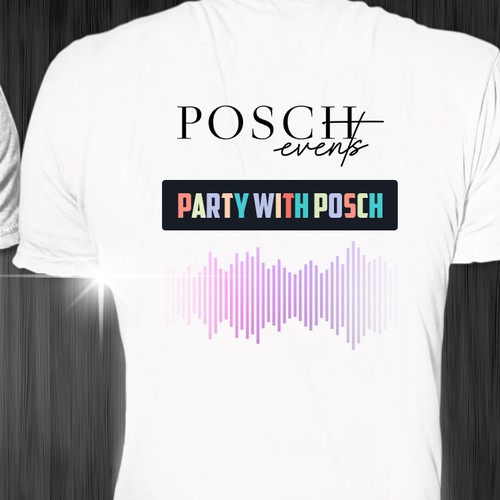 Event t-shirt with the title 'Posch Events'