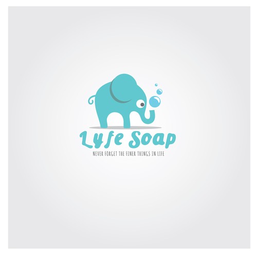 Soap logo with the title 'Lyfe Soap'