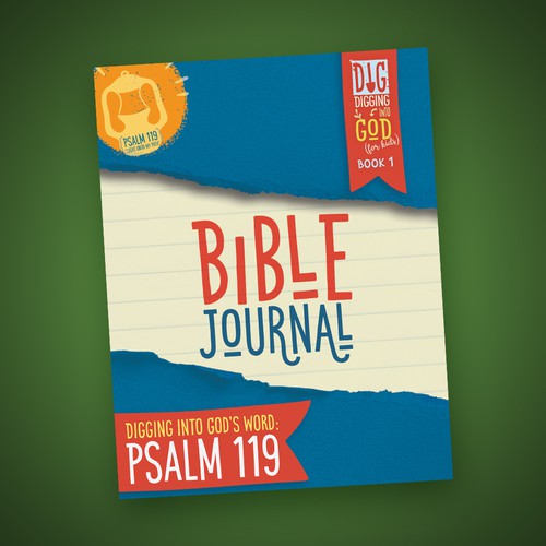 Journal book cover with the title 'Bible Journal: Psalm 119'
