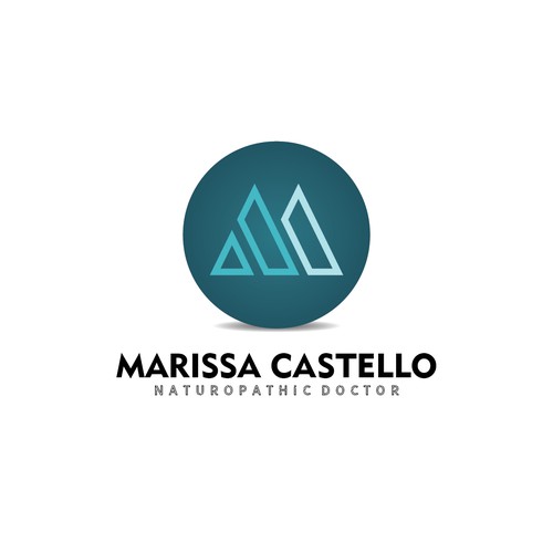 Adobe icon logo with the title 'Marissa Castello Logo'