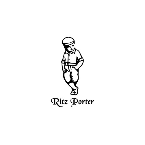 Streetwear logo with the title 'Ritz Porter Fashion brand '
