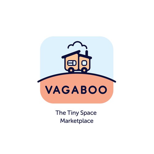 Van design with the title 'Logo concept for van company'