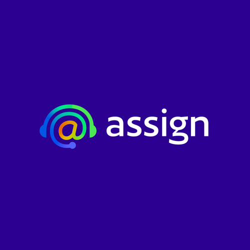 Headphone design with the title 'Assign'