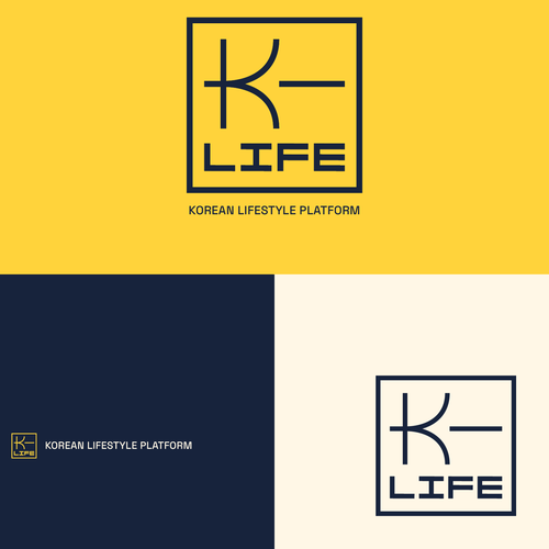 Korea logo with the title 'K-Life'