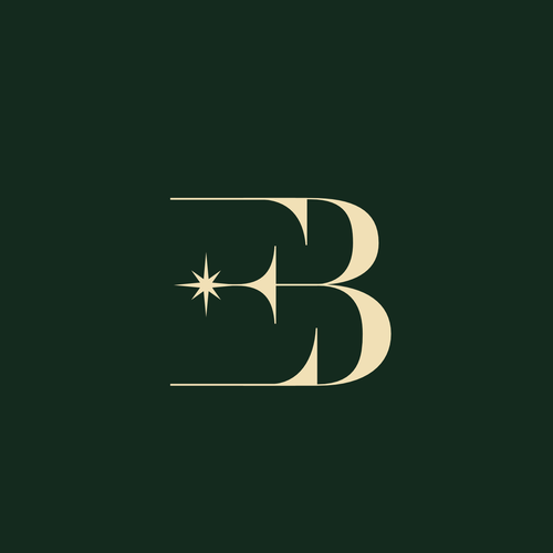 Design with the title 'EB logo '