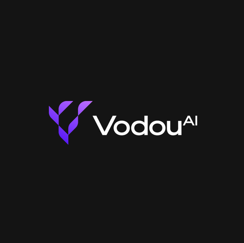 Precision logo with the title 'Vodou AI Logo'