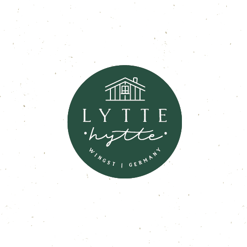 Accommodation logo with the title 'lytte hytte '