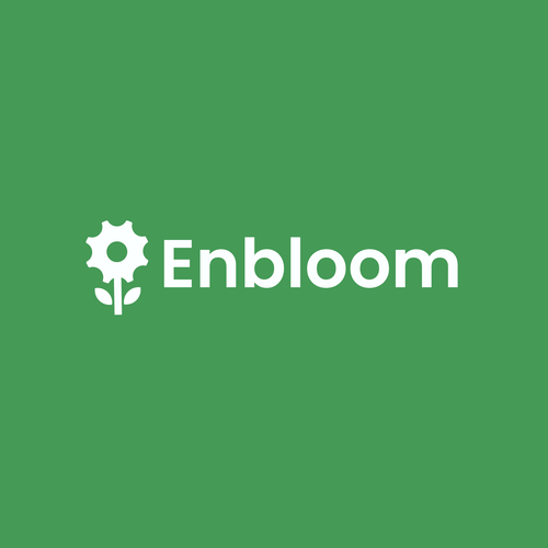 Growing design with the title 'enbloom'