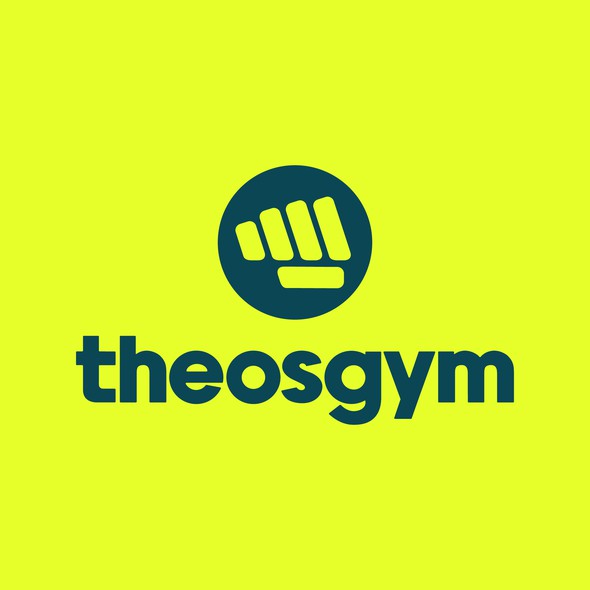 Gym design with the title 'theosgym'