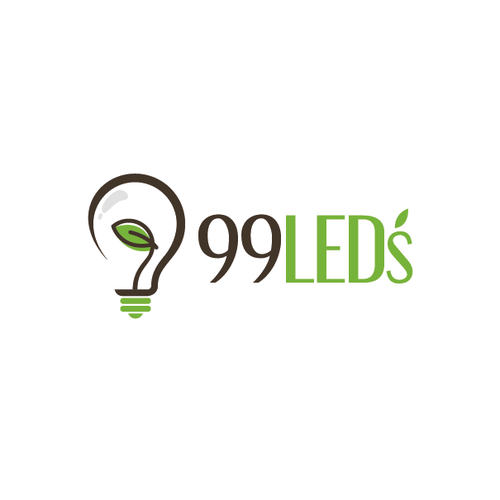 LED-Logo. LED-Logo-Design-Vektor eps10 4708952 Vektor Kunst bei
