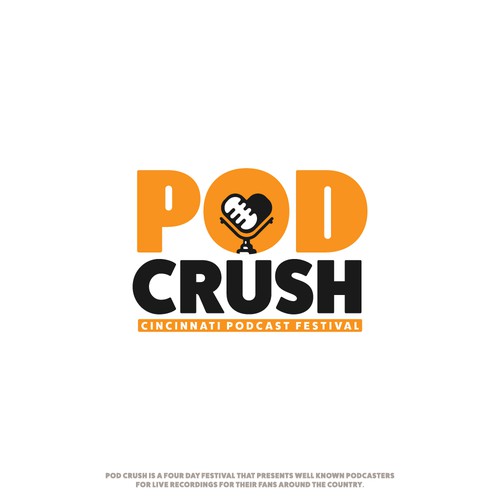 Ohio logo with the title 'Logo concept for Podcast.'