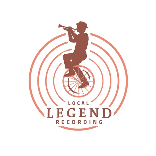 Cycle design with the title 'Local Legend Recording'