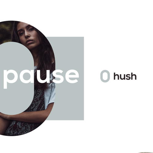 Bold brand with the title 'Hush Logo and Icons'