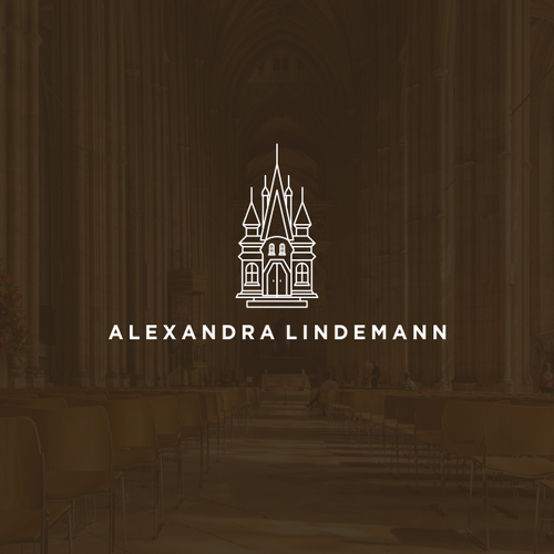 Household interior design logo with the title 'Alexandra Lindemann '