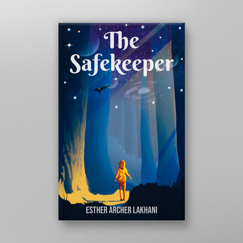 Galaxy book cover with the title 'The Safekeeper'