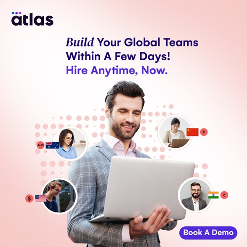 Hiring design with the title 'New Product Launch - Linkedin Promotional Ads'