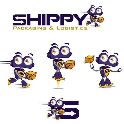 Shipping logo with the title 'Logo for Shipping Comparison Site & Shipping Packaging'