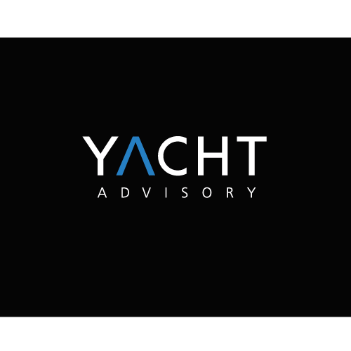 Yacht logo with the title 'Create a distinctive logo and name for a new yachting consultancybusiness.'
