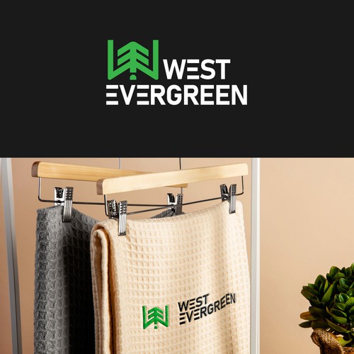 Resort logo with the title 'geometric logo for a luxury resort'