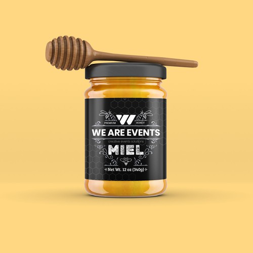 Beehive design with the title 'Jar package design'