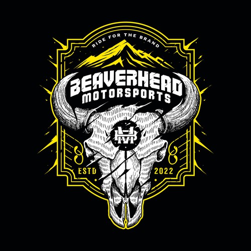 Yellow brand with the title 'Beaverhead Motorsports'