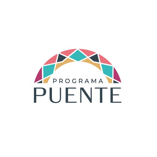 Colorful logo with the title 'Eye catching design for a Latinx Bilingual CNA Program'