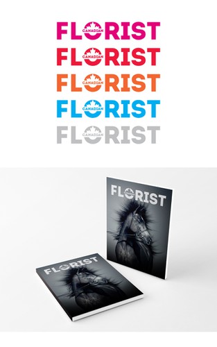 Canadian logo with the title 'modern magazine logo'