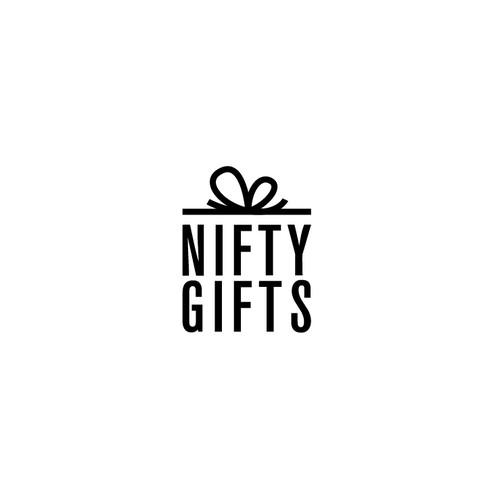 Gift box design with the title 'Nifty Gifts'