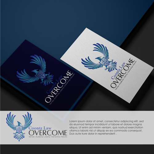 Lawyer logo with the title ' law firm logo needs a second chance'