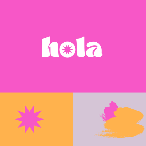 Nail polish design with the title 'Beauty brand'