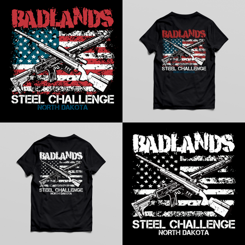 Business t-shirt with the title 'Badlands Stell Challenge'