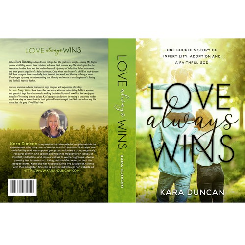 Family book cover with the title 'Love Always Wins Bookcover '