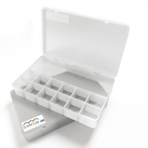 Case design with the title '3D rendered boxes'