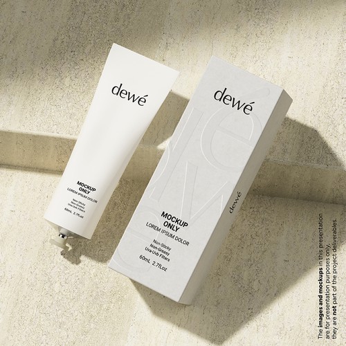 Makeup logo with the title 'Minimalistic Skincare Logo'