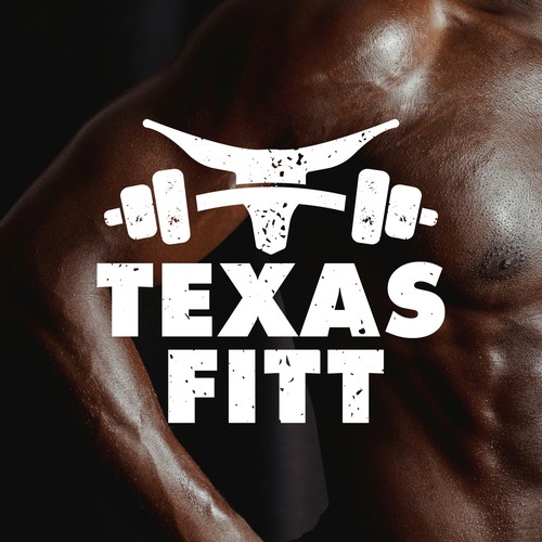 Athletic logo with the title 'Texas Fitt'