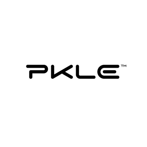 Geometric logo with the title 'Modern Wordmark for PIKLE, a Premium Pickleball Apparel Brand'