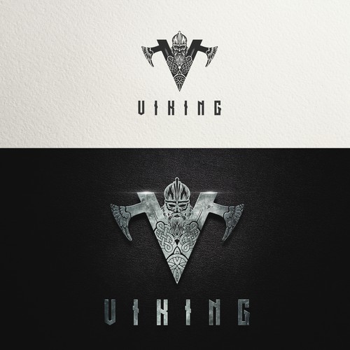 Viking ship logo with the title '"VIKING"'