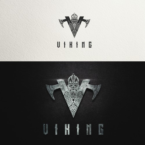 Viking logo with the title '"VIKING"'