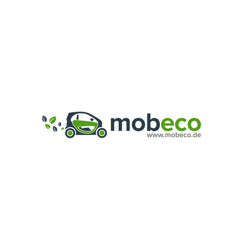 Eco design with the title 'mobeco logo design'