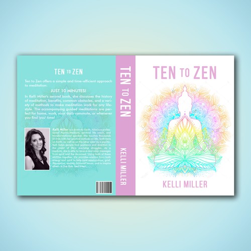 Meditation book cover with the title 'Ten to Zen'