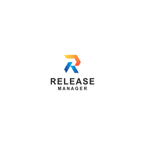 Pixel logo with the title 'Release Manager Logo'