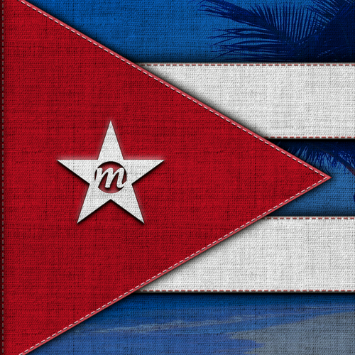 Wallpaper design with the title 'Cuba Libre Wallpaper for Maui OS'