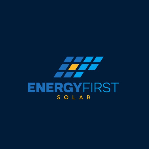 Solar brand with the title 'Logo Design Solar Company'