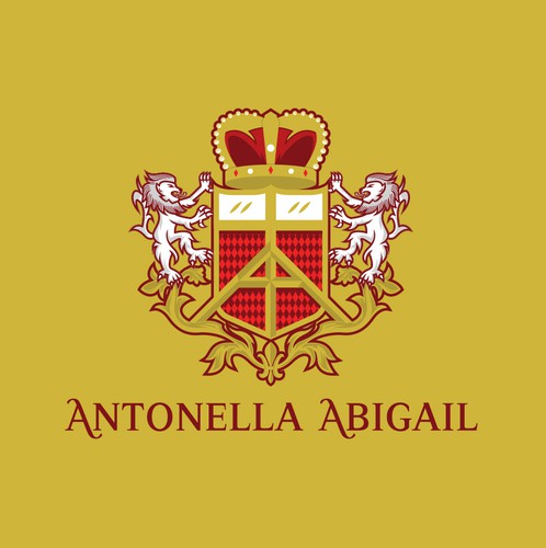 Lion design with the title 'A bold and fresh logo for bed linen company'