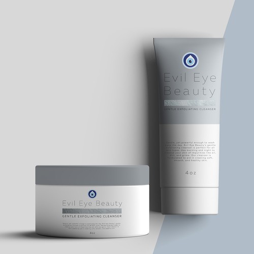 Sleek packaging with the title 'Cosmetic tube'