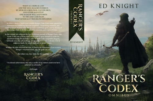 Castle design with the title 'Ranger's Codex: Omnibus '