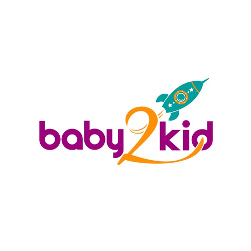 Kid logo with the title 'baby2kid'