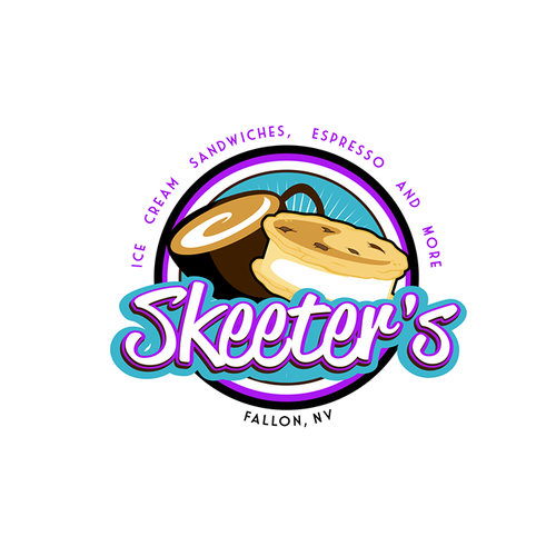 Creamery logo with the title 'Skeeter's Logo'