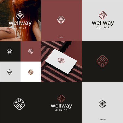 Washington-redskins logo with the title 'WellWay Clinics'